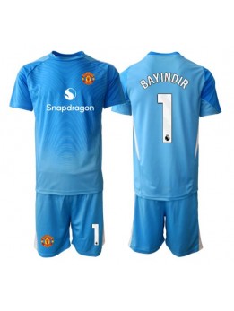 Detské Futbalové oblečenie Manchester United Altay Bayindir #1 Brankarsky 2025-26 Krátky Rukáv - Domáci (+ trenírky)